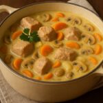 Blanquette fondante à l’ancienne : le mijoté crémeux qui réconforte