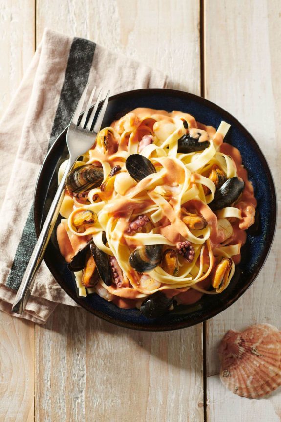 Tagliatelles aux fruits de mer : une recette gourmande et savoureuse