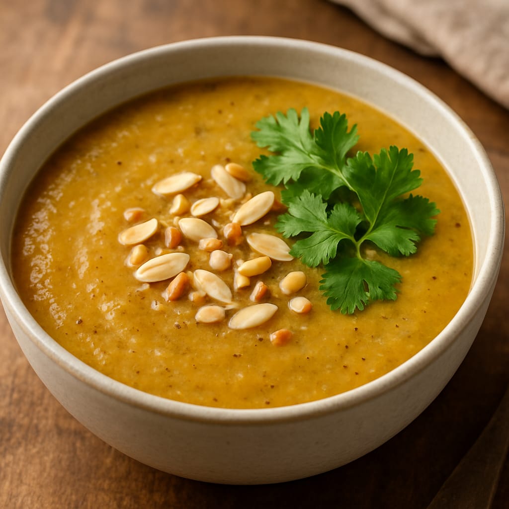 Velouté de légumes antigaspi avec les restes du frigo